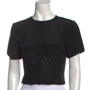 AUTEUR SHORT SLEEVES CORSET TOP